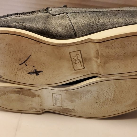 VINCE CAMUTO MAN LOAFERS SHOES US SZ 11 GRAY COLOR - Picture 9 of 10